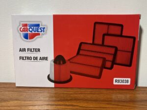 Carquest Standard Engine Air Filter R83038 for Nissan Versa (2012–2019), Versa Note (2014–2019), and Micra (2015–2019) with 1.6L Engine